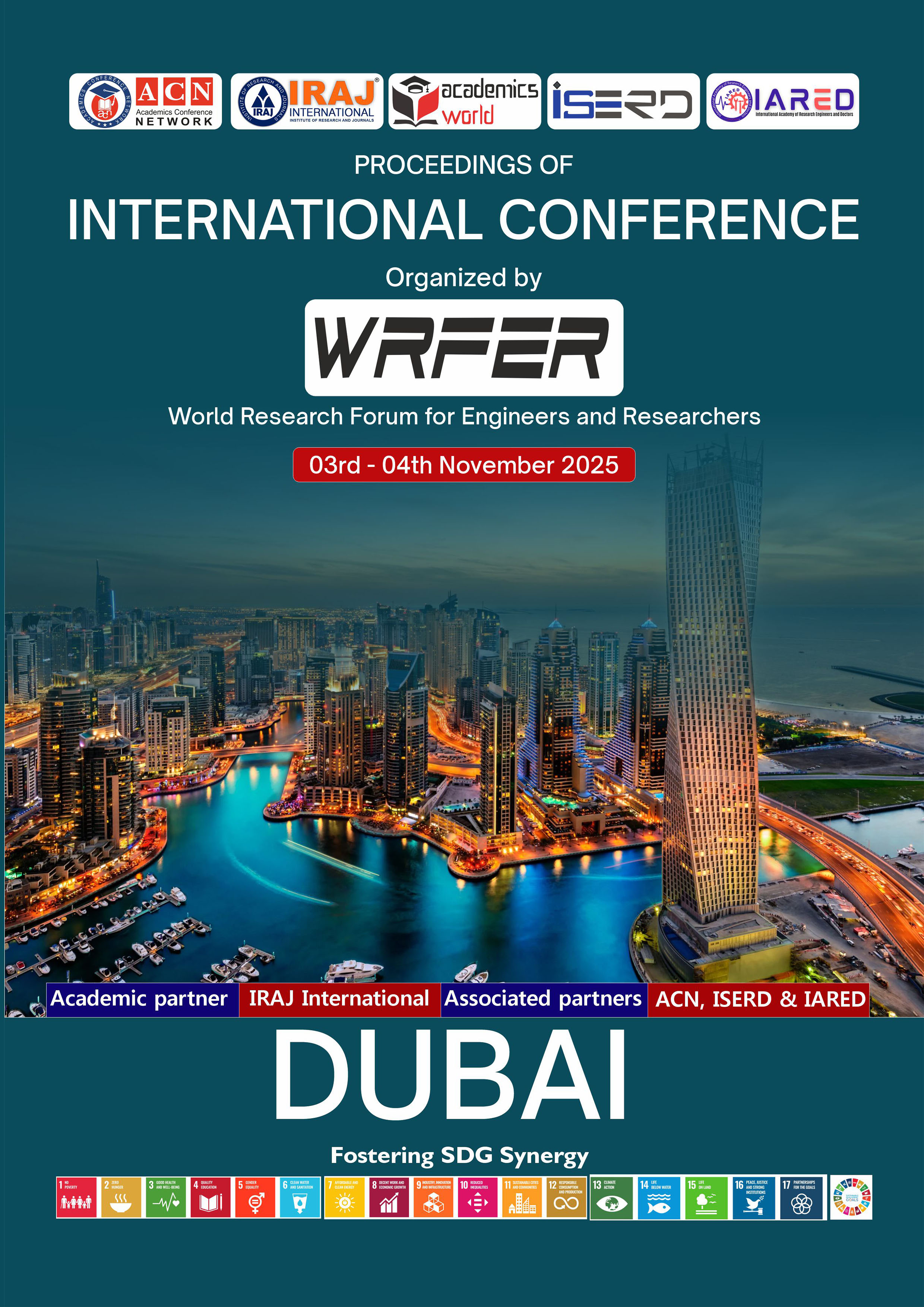 WRFER INTERNATIONAL CONFERENCE