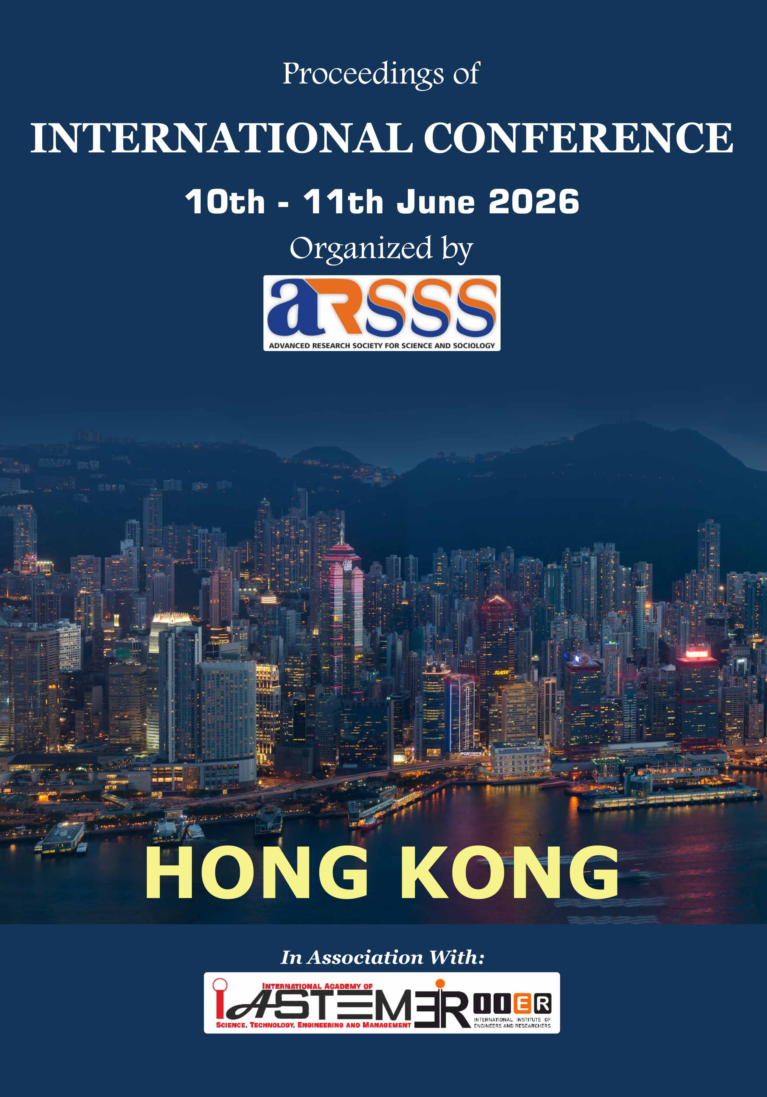 ARSSS INTERNATIONAL CONFERENCE