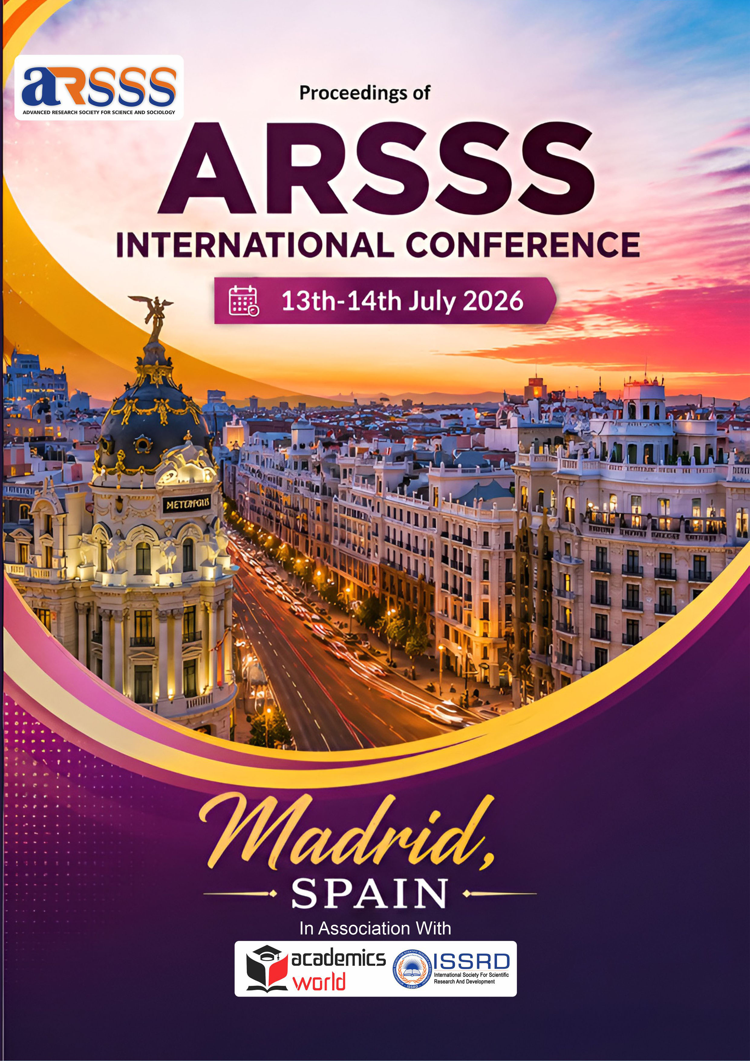 ARSSS INTERNATIONAL CONFERENCE