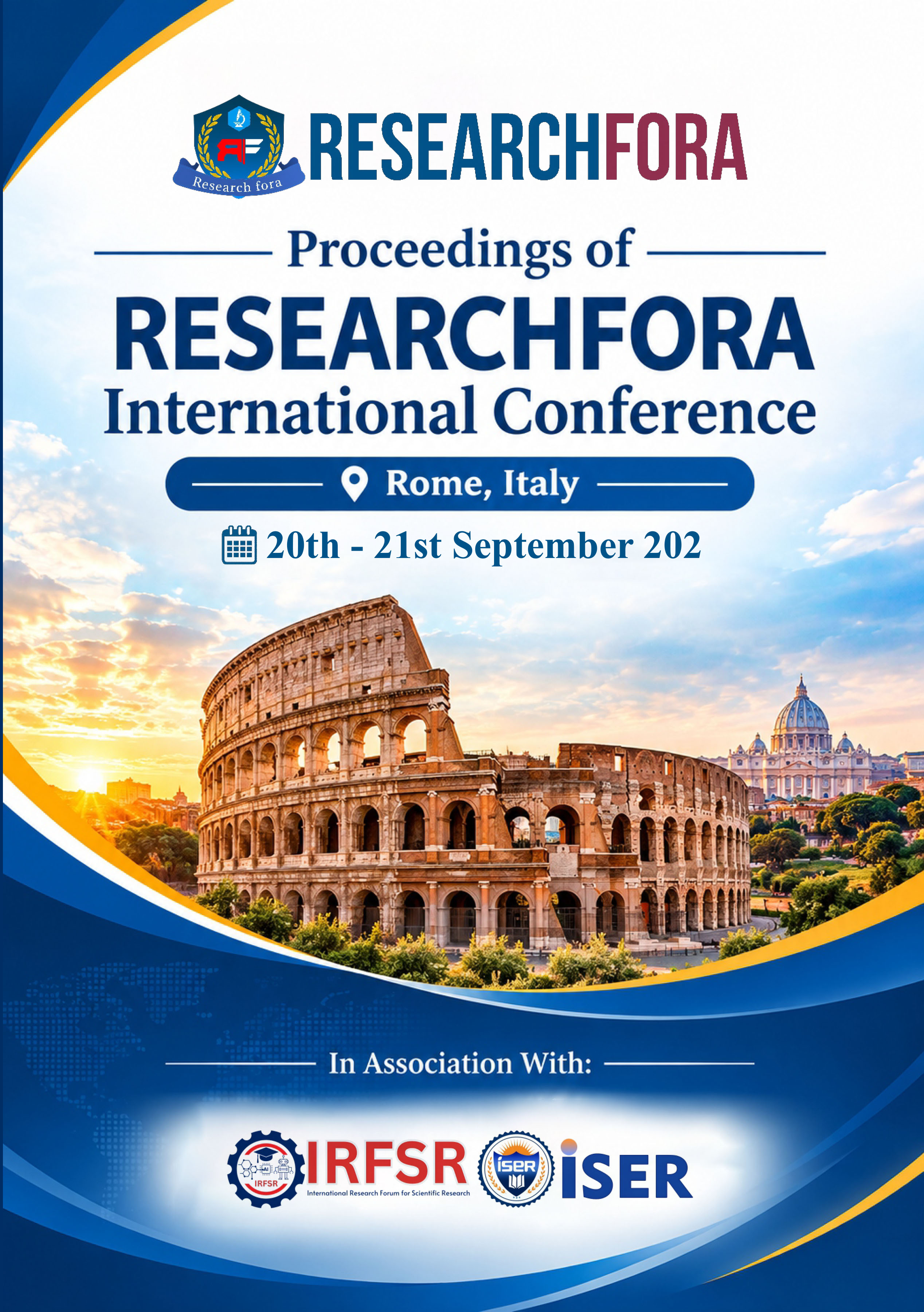 RESEARCHFORA INTERNATIONAL CONFERENCE