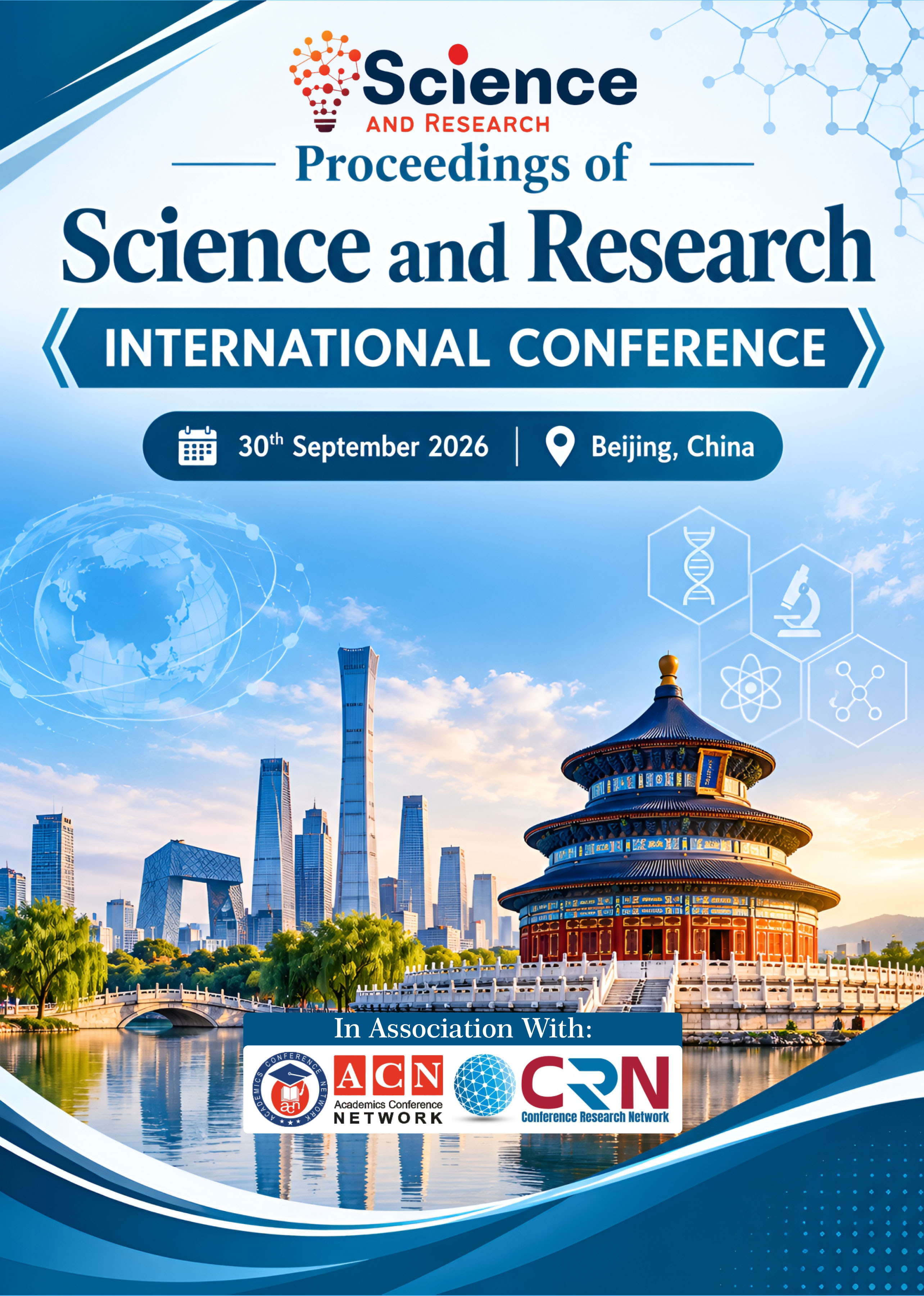 SCIENCE AND RESEARCH INTERNATIONAL CONFERENCE